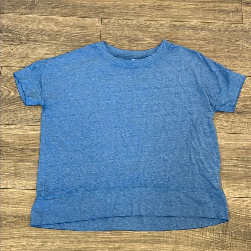 Reebok basic BLUE t-shirt Size Small - Picture 2 of 2